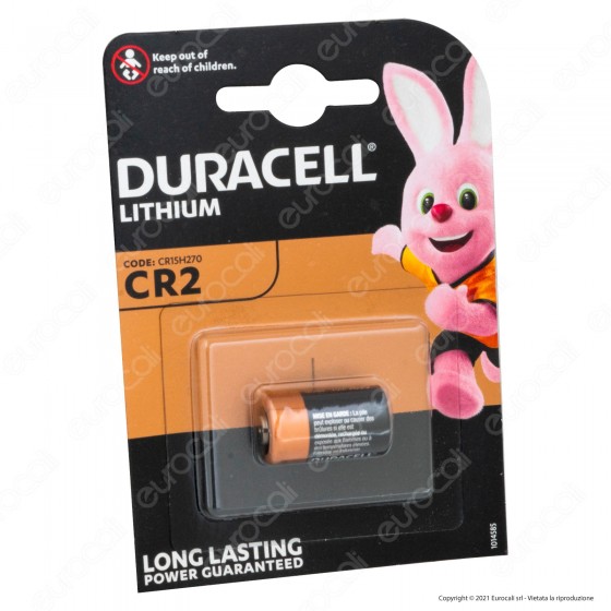 Duracell Lithium CR2 Pila Al Litio - Blister 1 Batteria Duracell Lithium CR2 Pila Al Litio - Blister 1 Batteria