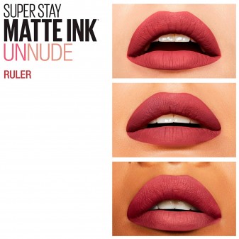 Maybelline New York SuperStay Matte Ink Tinta Labbra Colore 80 Ruler