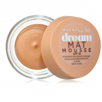 Maybelline New York Dream Mat Fondotinta Opacizzante in Mousse Colore