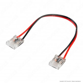 V-Tac Connettore Flessibile per Strisce LED COB di Larghezza 10mm con