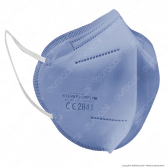 Sicura Protection 50 Mascherine Protettive Colorate Monouso con