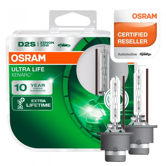 Osram Ultra Life Xenarc Fari Xeno 35W - 2 Lampadine D2S Osram Ultra Life Xenarc Fari Xeno 35W - 2 Lampadine D2S