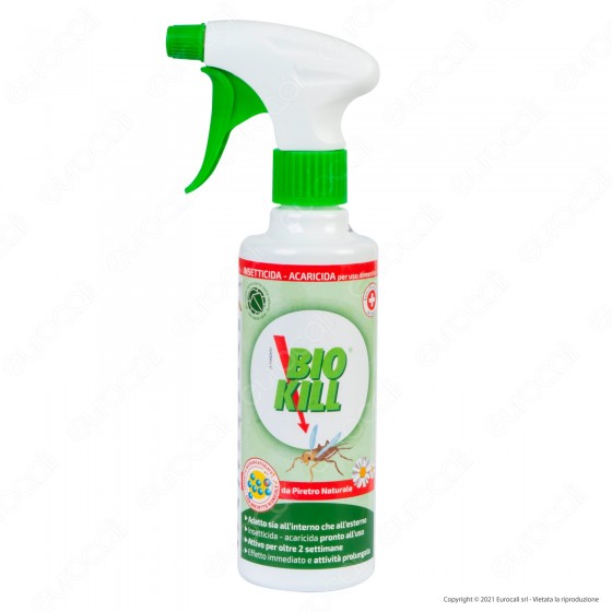 Bio Kill Insetticida Da Piretro Naturale A Base Acquosa - Flacone
