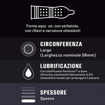 Preservativi Durex Sync - Scatola 6 pezzi