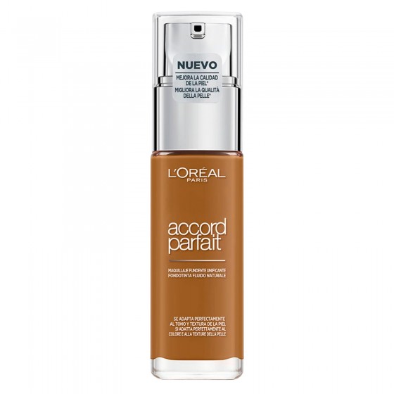L'Oréal Paris Accord Parfait Fondotinta Fluido Naturale Colore L'Oréal Paris Accord Parfait Fondotinta Fluido Naturale Colore