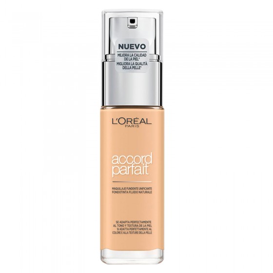 L'Oréal Paris Accord Parfait Fondotinta Fluido Naturale Colore