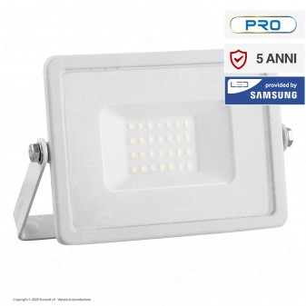 V-Tac PRO VT-20 Faro LED SMD 20W Ultrasottile Chip Samsung da Esterno