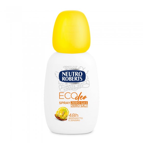 Neutro Roberts Eco Deo Deodorante Bergamotto e Zenzero Senza Sali Neutro Roberts Eco Deo Deodorante Bergamotto e Zenzero Senza Sali