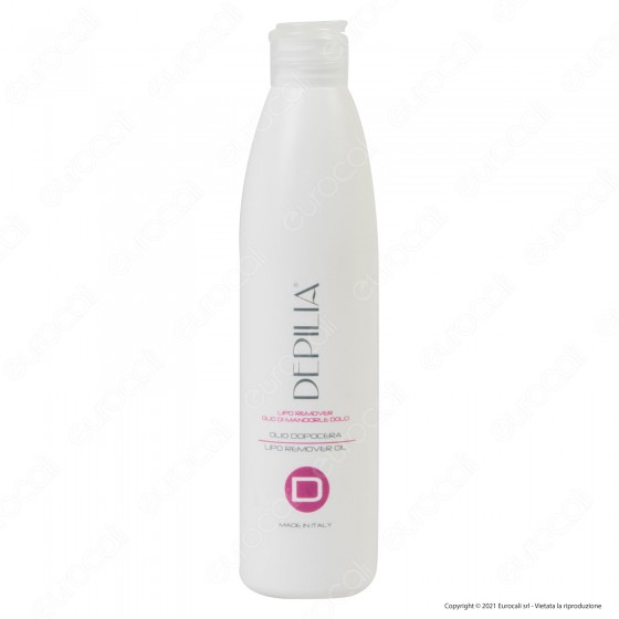 Depilia Lipo Rimover Olio Dopocera Olio di Mandorle Dolci - Flacone da 250ml Depilia Lipo Rimover Olio Dopocera Olio di Mandorle Dolci - Flacone da 250ml