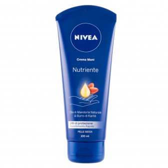 Nivea Crema Mani Idratante Nutriente con Olio di Mandorla e Burro di
