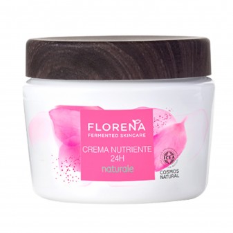Florena Fermented Skincare Crema Nutriente 24H Naturale - Barattolo