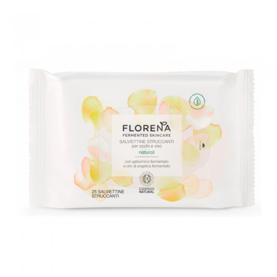 Florena Fermented Skincare Salviettine Struccanti Naturali - Florena Fermented Skincare Salviettine Struccanti Naturali -