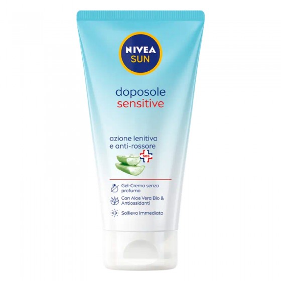 Nivea Sun Doposole Sensitive Azione Lenitiva Anti-Rossore con Aloe Nivea Sun Doposole Sensitive Azione Lenitiva Anti-Rossore con Aloe