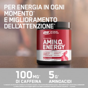 Optimum Nutrition Essential Amino Energy Aminoacidi in Polvere con