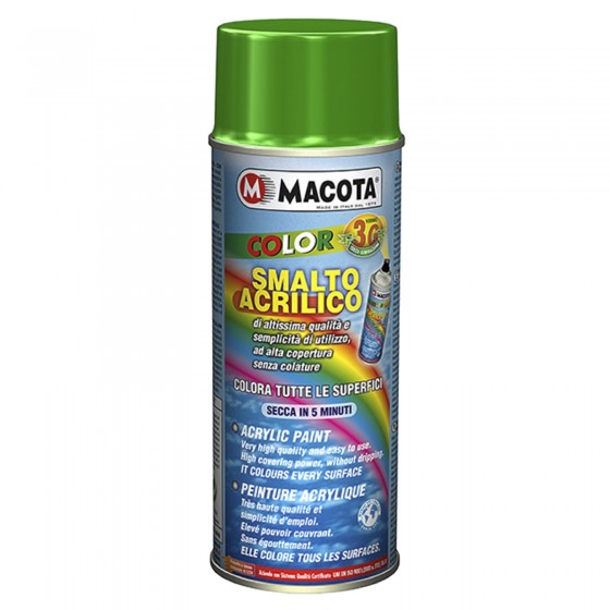 Vernice Spray Macota - Smalto Acrilico Lucido disponibile in 192 Vernice Spray Macota - Smalto Acrilico Lucido disponibile in 192