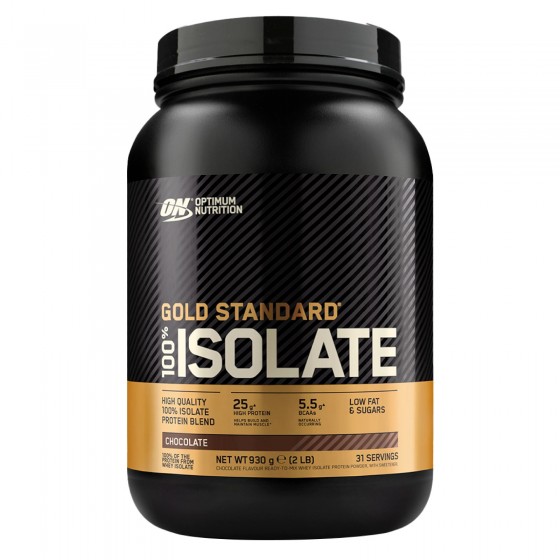 Optimum Nutrition Gold Standard 100% Isolate Proteine in Polvere con Optimum Nutrition Gold Standard 100% Isolate Proteine in Polvere con