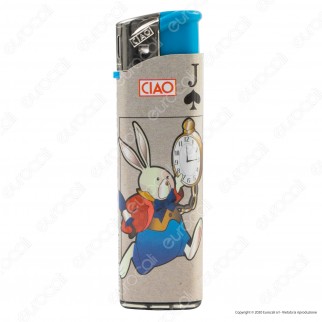 Ciao Accendino Elettronico Fantasia Cards - Serie da 5 Accendini