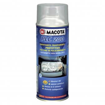 Spray Macota PLC 200 - Ravvivante Trasparente Per Fari