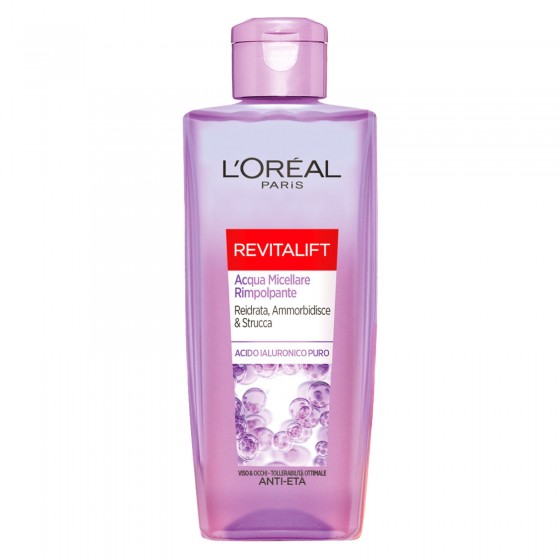 L'Oréal Paris Revitalift Acqua Micellare Rimpolpante Struccante L'Oréal Paris Revitalift Acqua Micellare Rimpolpante Struccante