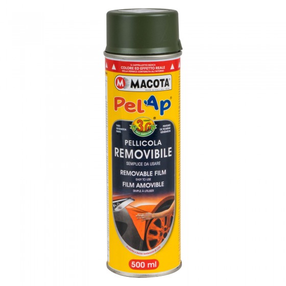 Macota Pelap Pellicola Spray Removibile - Pastello RAL Opaco Disponibile in 6 Colori Macota Pelap Pellicola Spray Removibile - Pastello RAL Opaco Disponibile in 6 Colori