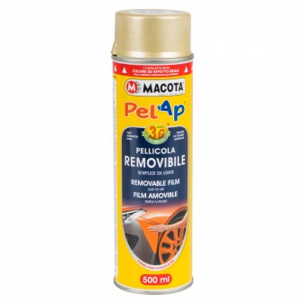 Macota Pelap Pellicola Spray Removibile - Metallizzato Disponibile in 3 Colori