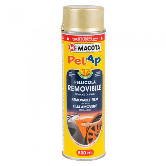 Macota Pelap Pellicola Spray Removibile - Metallizzato Disponibile in 3 Colori Macota Pelap Pellicola Spray Removibile - Metallizzato Disponibile in 3 Colori