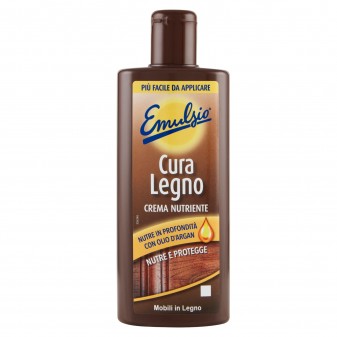 Emulsio Cura Legno Crema Nutriente con Olio d'Argan Protegge i Mobili