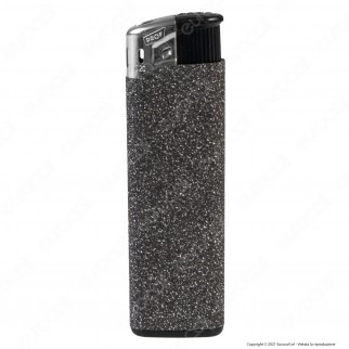 Accendini Electronic Maxi Prof Fantasia Glitter - Serie da 5