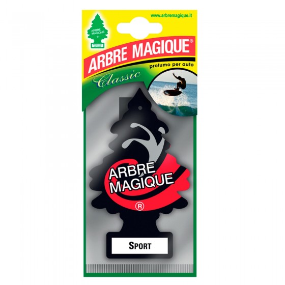 Arbre Magique Classic Profumatore Solido per Auto Fragranza Sport Arbre Magique Classic Profumatore Solido per Auto Fragranza Sport