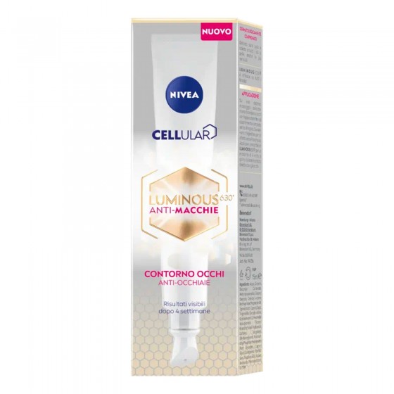 Nivea Cellular Luminous 630 Anti Macchie Crema Contorno Occhi Anti Nivea Cellular Luminous 630 Anti Macchie Crema Contorno Occhi Anti