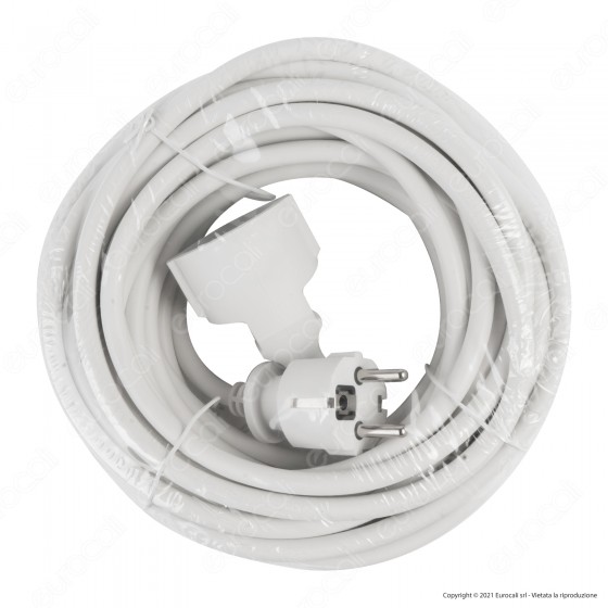 Ecova Cavo Prolunga con Spina e Presa Schuko 16A 2P+T 10 Metri - Mod. Ecova Cavo Prolunga con Spina e Presa Schuko 16A 2P+T 10 Metri - Mod.