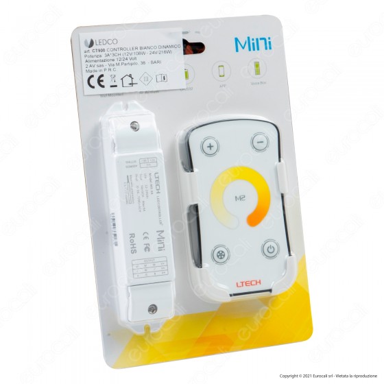 LEDCO Modulo Controller Dimmer Changing Color con Telecomando RF per LEDCO Modulo Controller Dimmer Changing Color con Telecomando RF per