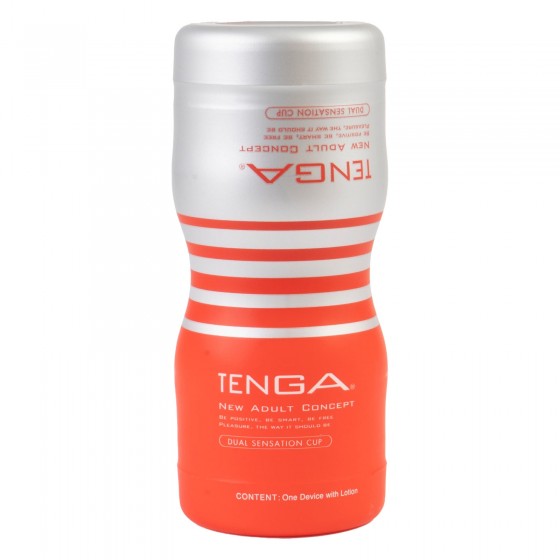 Tenga Dual Sensation Cup - Masturbatore Doppio per Uomo Tenga Dual Sensation Cup - Masturbatore Doppio per Uomo