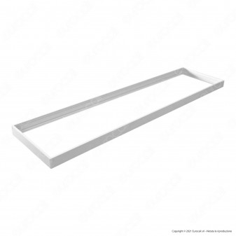 Life Supporto di Montaggio a Soffitto per Pannelli LED 120x30 - Mod.