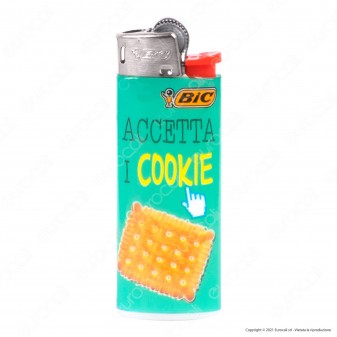 Bic Mini J25 Piccolo Fantasia Cookie - Serie da 5 Accendini