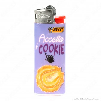 Bic Mini J25 Piccolo Fantasia Cookie - Serie da 5 Accendini