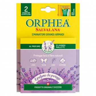 Orphea Salvalana Emanatori Grandi Armadi Protegge Lana e Fibre