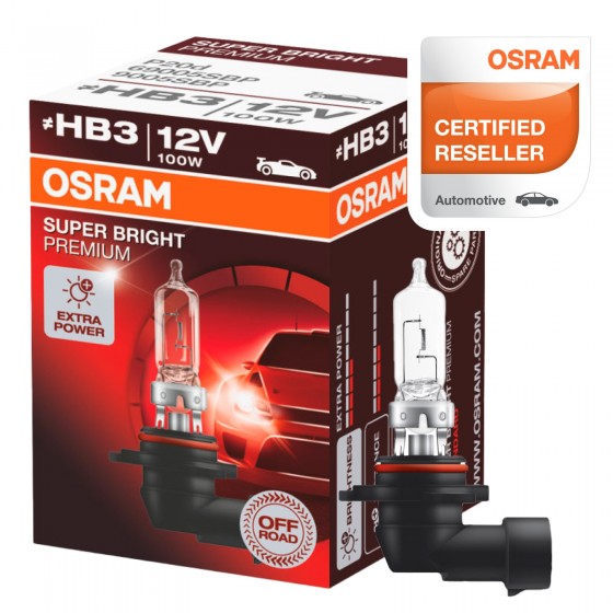 Osram Super Bright Premium - 1 Lampadina HB3 Osram Super Bright Premium - 1 Lampadina HB3