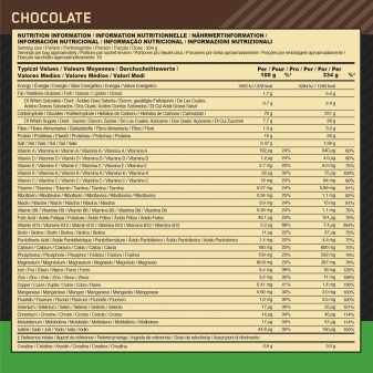 Optimum Nutrition Serious Mass Proteine Whey in Polvere al Cioccolato
