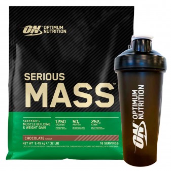 Optimum Nutrition Serious Mass Proteine Whey in Polvere al Cioccolato